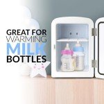 Nostalgia Retro Mini Refrigerator with Eraser Board Door