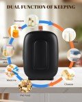 Compact Mini Fridge for Skincare and Drinks