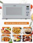 Commercial Chef 1.6 Cu. Ft. 1000W Countertop Microwave