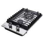 Yeakcco 12 Inch Dual Fuel Gas Cooktop