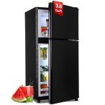 Compact 4.0 Cu. Ft. Mini Fridge with Freezer