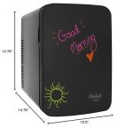 Cooluli 15L Portable Mini Fridge with Blackboard
