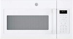 GE 1.7 Cu. Ft. White Over-the-Range Microwave
