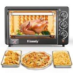 22L Stainless Steel Toaster Oven with Timer