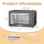 22L Stainless Steel Toaster Oven with Timer
