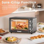 22L Stainless Steel Toaster Oven with Timer