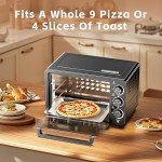 22L Stainless Steel Toaster Oven with Timer