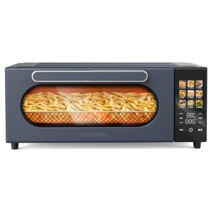 10-in-1 Air Convection Toaster Oven with LCD Display