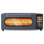 10-in-1 Air Convection Toaster Oven with LCD Display