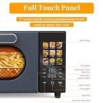 10-in-1 Air Convection Toaster Oven with LCD Display