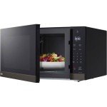 LG 2.0 Cu. Ft. Black Stainless Countertop Microwave