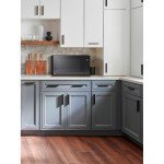 LG 2.0 Cu. Ft. Black Stainless Countertop Microwave