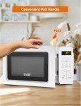 Commercial Chef 0.7 Cu Ft Microwave - 700W White
