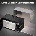 BLACK+DECKER 1.7 Cu. Ft. Over the Range Microwave