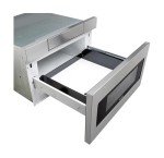 Sharp Stainless Steel Built-In Microwave Drawer