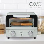 COOK WITH COLOR Mini Toaster Oven - 600W, Sage