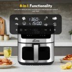 MIRASTON 8.5QT Smart Touchscreen Air Fryer