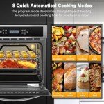 AMZCHEF 24" Built-in Electric Wall Oven
