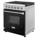 KOSTCH 30" Pro-Style Gas Range with 5 Burners
