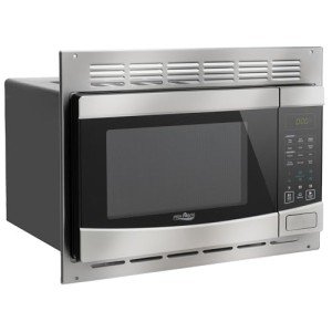 RecPro 1.0 Cu. Ft. Stainless Steel RV Microwave