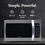 Farberware 1000W Countertop Microwave Oven, 1.3 Cu. Ft