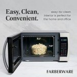 Farberware 1000W Countertop Microwave Oven, 1.3 Cu. Ft