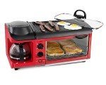 Nostalgia 3-in-1 Breakfast Station in Red