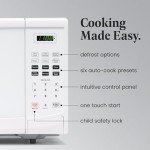 Farberware 0.9 Cu. Ft White Microwave Oven