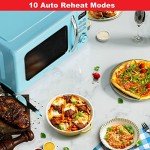 Galanz Retro Countertop Microwave Oven, 1.1 cu ft