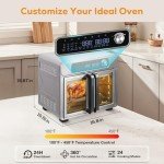 Romswi 26QT French Door Air Fryer Toaster Oven
