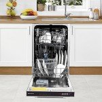 West Bend 18-Inch Built-In Dishwasher, Stainless Steel