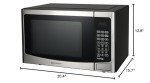 Emerson 1.2 Cu. Ft. Countertop Microwave Oven