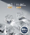 Ecozy 15" Under Counter Ice Maker Machine