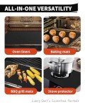 Heavy-Duty Non-Stick Oven Liners - 3 Pack