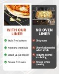Heavy-Duty Non-Stick Oven Liners - 3 Pack