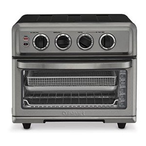 Cuisinart 8-in-1 Air Fryer Toaster Oven, Black