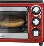 Hamilton Beach Red 4-Slice Toaster Oven