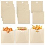 Reusable Toaster Bags 10 Pack – Non-Stick and Heat Resistant