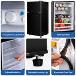 Cucina Magica 3.2 cuft Mini Fridge & Freezer