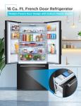 BLACK+DECKER 16 Cu. Ft. French Door Refrigerator