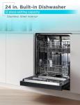 BLACK+DECKER 24" Built-In Dishwasher - 12 Place Settings