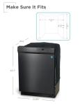 BLACK+DECKER 24" Built-In Dishwasher - 12 Place Settings