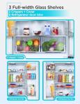 BLACK+DECKER 16 Cu. Ft. French Door Refrigerator
