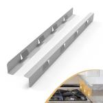 MOFINO Stainless Steel Stove Gap Covers - 2 Pack