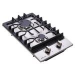 12" Dual Fuel Gas Cooktop with 2 Burners