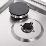 12" Dual Fuel Gas Cooktop with 2 Burners