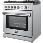 FORNO Lazio 30" Gas Range with 5 Burners