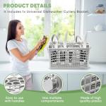 2-in-1 Universal Dishwasher Utensil Basket