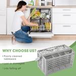 2-in-1 Universal Dishwasher Utensil Basket