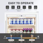 Velieta 24 Inch Beverage Refrigerator for Cans